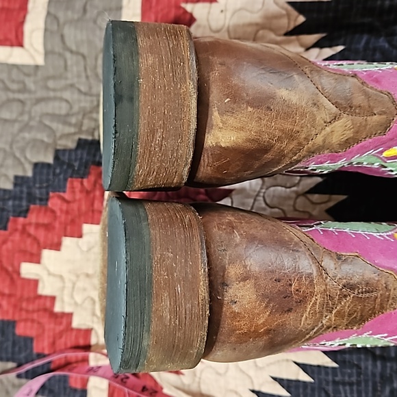 MACIE BEAN Boots Pink Cactus sz 8 NWOT - Picture 9 of 9